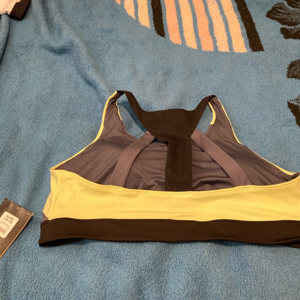 Avia sports bra with mesh back